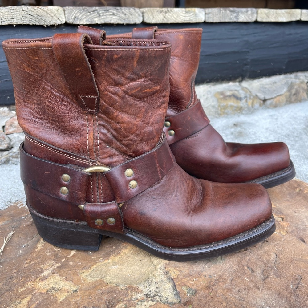 Vintage Durango harness booties